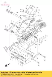 Ici, vous pouvez commander le couverture 2 auprès de Yamaha , avec le numéro de pièce 2C0228B00000: