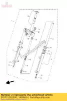 5YPF31362000, Yamaha, rura zewn?trzna (prawa yamaha t 135 2009 2011, Nowy