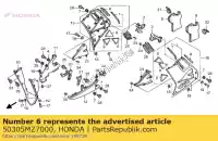 50305MZ7000, Honda, en caoutchouc, insonorisé honda vfr  f vfr750f 750 , Nouveau