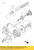 2124715F00, Suzuki, joint, dr mobile suzuki an lt a 400 500 2000 2001 2002 2003 2004 2005 2006 2007, Nouveau