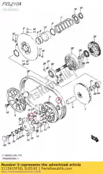 Here you can order the seal,movable dr from Suzuki, with part number 2112415F00: