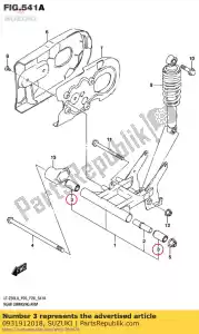 suzuki 0931912018 arbusto - Lado inferior