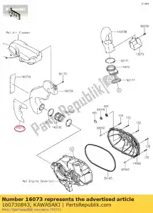 kawasaki 160730843 01 insulator - Bottom side