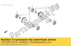 Ici, vous pouvez commander le arbre assy., a, équilibreur auprès de Honda , avec le numéro de pièce 13410MCT010: