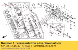 Here you can order the cushion assy,rear from Honda, with part number 52400KSC003: