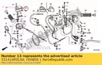 53141HP5L00, Honda, couvercle, boîtier de papillon honda trx420fe fourtrax rancer 4x4 es rancher trx420fa2 trx420fa6 trx420fm1 trx420fm2 trx420tm1 trx420fa1 trx420fe1 trx420te1 420 , Nouveau