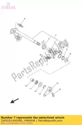 stopper hendel assy van Yamaha, met onderdeel nummer 1WS181400000, bestel je hier online: