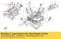 12204HN6305, Honda, guía, válvula de entrada honda trx250ex sporttrax sportrax 250 , Nuevo