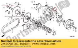 Tutaj możesz zamówić zestaw obci?? Ników, sprz? G? O od Honda , z numerem części 22535KTF980: