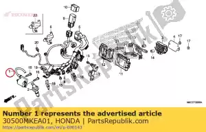 honda 30500MKEA01 coil assy., ignição - Lado inferior