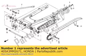 honda 405A3MM2671 no hay descripción disponible en este momento - Lado inferior