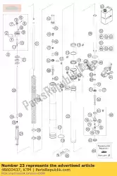 Aquí puede pedir tubo interior d = 48 l = 595 de KTM , con el número de pieza 48600437: