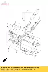 Qui puoi ordinare collare (3fh) da Yamaha , con numero parte 90387106U700: