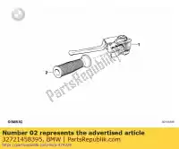 32721458395, BMW, linker gegroefde handgreep bmw  850 1000 1100 1990 1991 1992 1993 1994 1995 1996 1997 1998 1999 2000 2001 2002, Nieuw