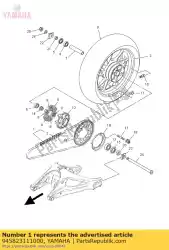 Aquí puede pedir cadena (hizo 525v10-110ll) de Yamaha , con el número de pieza 945823111000: