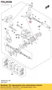 suzuki 6912114F00 bullone - Il fondo