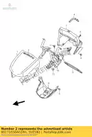 6817103GA020H, Suzuki, emblema, mango c suzuki lt a500f vinsion 4x4 vinson a700x kingquad 500 700 , Nuevo