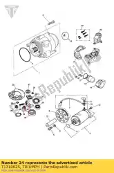 Here you can order the brush sub assy starter from Triumph, with part number T1310025: