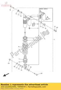 yamaha 2GC222002000 zespó? amortyzatora, ty? - Dół