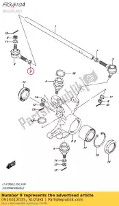 suzuki 0914012035 orzech - Dół