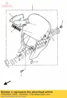 3TB283911000, Yamaha, gráfico 1 yamaha xt xte 600, Novo