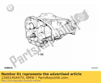 23001464470, BMW, exch. cambio a 5 marce, nero bmw  1100 1992 1993 1994 1995 1996 1997, Nuovo