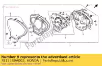 78135S9A003, Honda, komplet gniazd, ?arówka (14v 1 honda sh i  a sh300 sh300a sh300ar sh300r 300 , Nowy