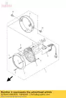 3D9H410B0000, Yamaha, Farol traseiro yamaha ybr 125 2005 2006, Novo