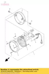 Ici, vous pouvez commander le phares assy corps auprès de Yamaha , avec le numéro de pièce 3D9H410B0000: