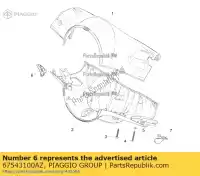 67543100AZ, Piaggio Group, Wtyczka prawoskr?tna     , Nowy