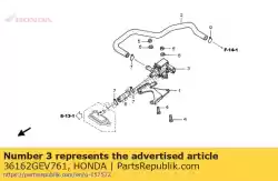 Aquí puede pedir válvula, solenoide de control de purga de Honda , con el número de pieza 36162GEV761: