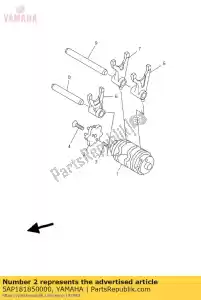 yamaha 5AP181850000 segment - La partie au fond