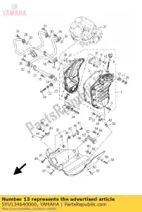 yamaha 5YU134640000 w??, olej 1 - Dół