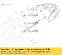 1D002265, Piaggio Group, zacisk aprilia piaggio ksua0 lbmce0100 lbmme0100 rs 660 abs (apac) tuono 660 (apac) zapmd910 zapmd9100 zd4ksa00, zd4kvh, zd4ksg zd4ksue0 zd4ztpiag 1 125 660 2020 2021 2022, Nowy