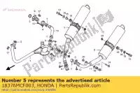 18376MCF003, Honda, Zespó?, l. rr. t?umik honda vtr 1000 2000 2001, Nowy