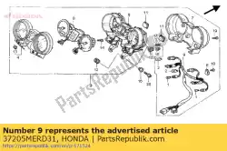 Aquí puede pedir zócalo comp. De Honda , con el número de pieza 37205MERD31: