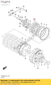 Suzuki 2141137401 ?ruba sprz?g?a spr - Dół