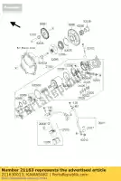 211630013, Kawasaki, elétrico de partida kawasaki zx ninja rr r 1000 10, Novo