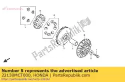 Here you can order the face comp. B, movable drive from Honda, with part number 22130MCT000: