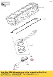 Ici, vous pouvez commander le circlip, axe de piston z1000-j1 auprès de Kawasaki , avec le numéro de pièce 920331054: