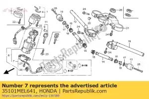 Honda 35101MEL641 comp. base, contatto - Il fondo