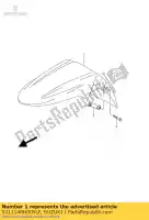 5311146H00YLF, Suzuki, pára-choque frente suzuki gsf bandit su a s  sua ua u sa gsf650nsnasa gsf1250a gsf650sasa 650 1250 , Novo