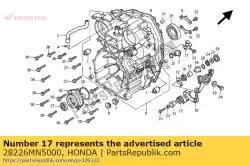 Ici, vous pouvez commander le printemps, mouvement perdu auprès de Honda , avec le numéro de pièce 28226MN5000: