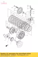 5EB163820000, Yamaha, Eixo, empurre a alavanca yamaha  mt xt yfm yzf r 600 660 700 1999 2000 2001 2002 2003 2004 2005 2006 2007 2008 2009 2010 2011 2012 2013 2014 2015 2016 2017 2018 2019 2020 2021, Novo