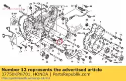 Aqui você pode pedir o conjunto do sensor, termo-óleo em Honda , com o número da peça 37750KPH701: