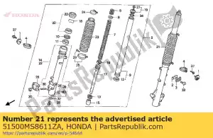 Honda 51500MS8611ZA horquilla * nh35m / pb181 * - Lado inferior