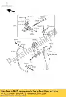 K430200016, Suzuki, pistone, freno suzuki rm z 250 2004 2005 2006, Nuovo