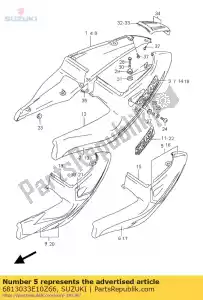 suzuki 6813033E10Z66 nessuna descrizione disponibile - Il fondo