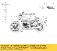 AP8257794, Piaggio Group, Decalque da bateria aprilia moto-guzzi california dorsoduro griso mana na rsv rsv4 rsv4 tuono scarabeo shiver sport city sport city cube stelvio tuono v zd4rag00 zd4rcb00, zd4rcc01, zd4rce00 zd4sm000, zd4sma00, zd4smc00, zd4smc01 zd4tv000, zd4tv001, zd4tva00, zd4tva01, zd4tv, Novo