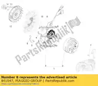 841047, Piaggio Group, porca m16x1,25 piaggio vespa fly gts super liberty lt lx lxv medley primavera rp8m45410 rp8m45510, rp8m45820, rp8m45511 rp8m45610, rp8m45900 rp8m45610, rp8m45900, rp8m45611, rp8m45901,  rp8m66700, rp8m68500, rp8m6692 rp8m66701, rp8m68501, rp8m66920, rp8m66111, rp8m66823, Novo